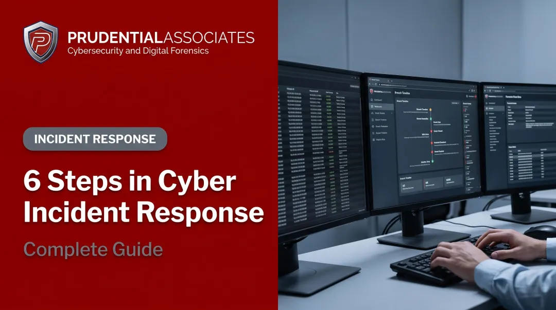 6 Steps in Cyber Incident Response: Complete Guide