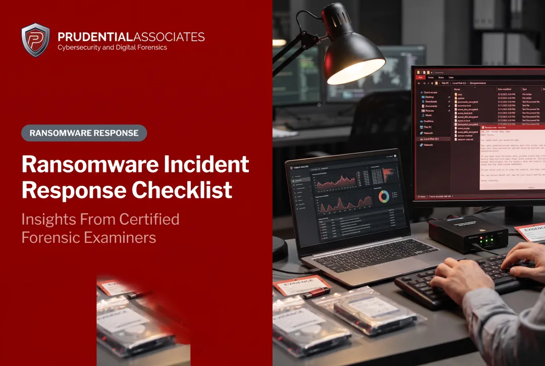 Ransomware Incident Response Checklist