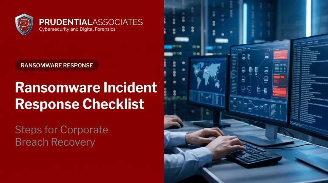 Ransomware Incident Response Checklist