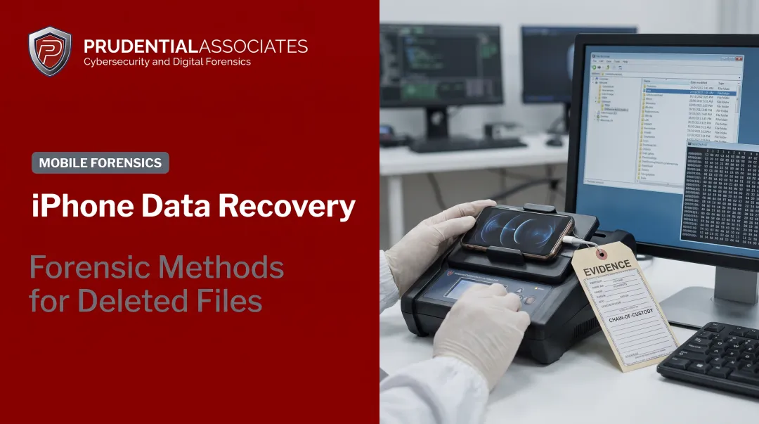 iPhone Data Recovery: Forensic Methods for Deleted Files