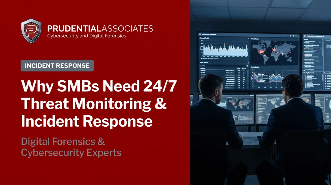 Why SMBs Need 24/7 Threat Monitoring &amp; Incident Response