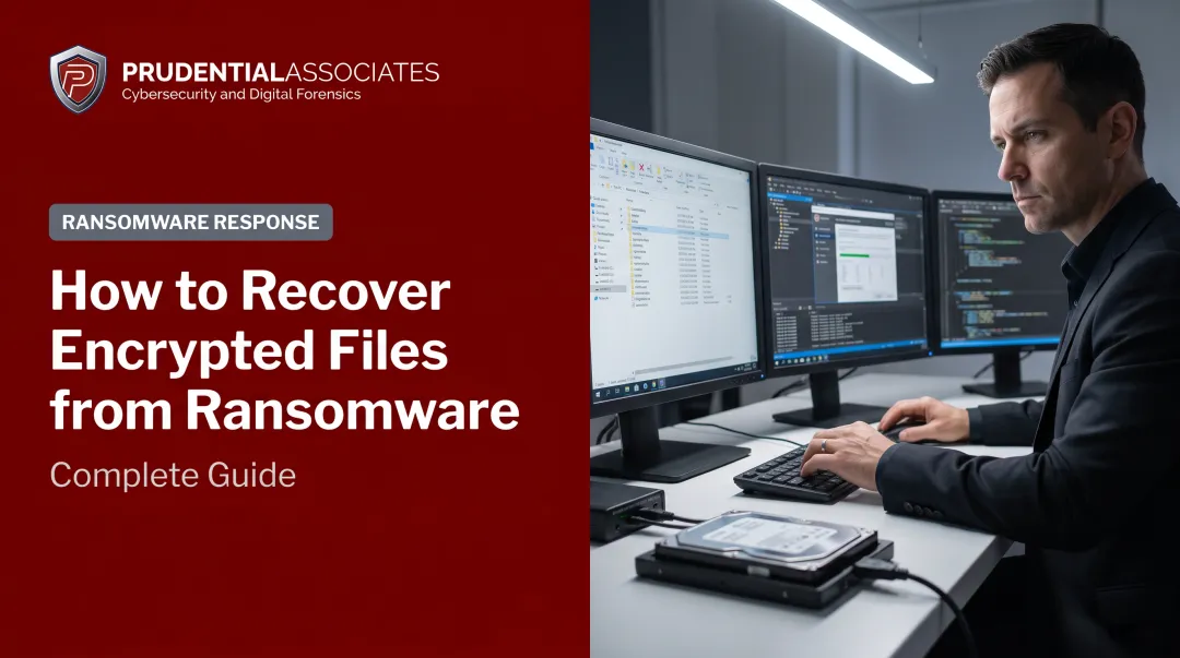 How to Recover Encrypted Files from Ransomware: Complete Guide
