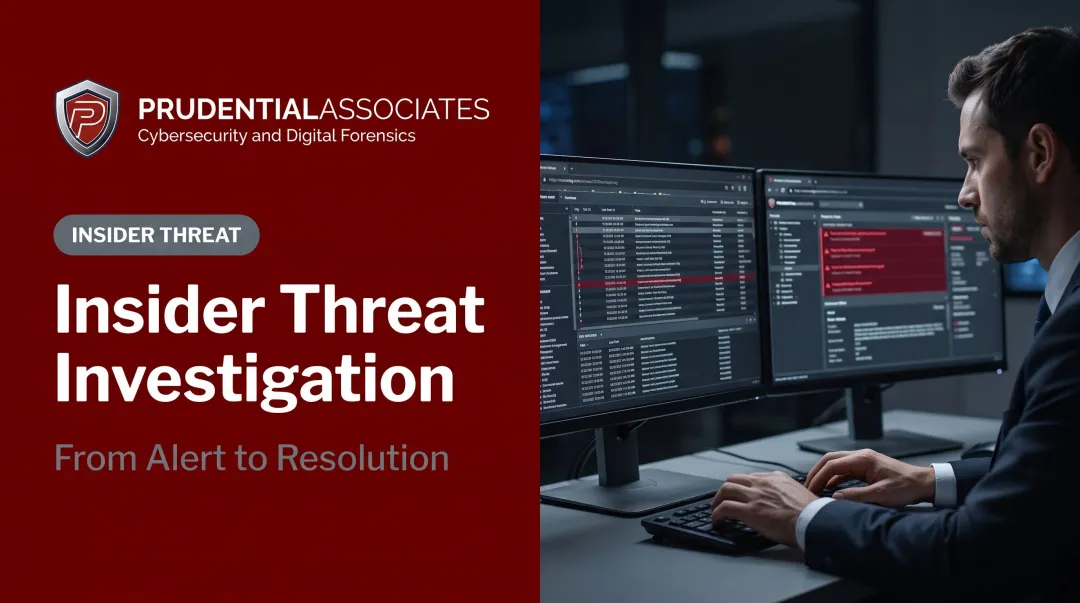 Insider Threat Investigation: From Alert to Resolution