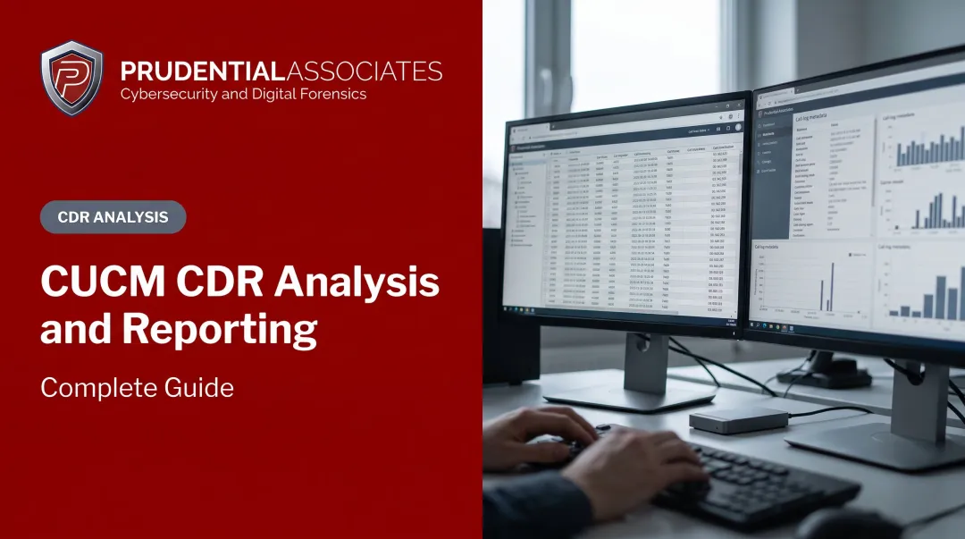 CUCM CDR Analysis and Reporting: Complete Guide