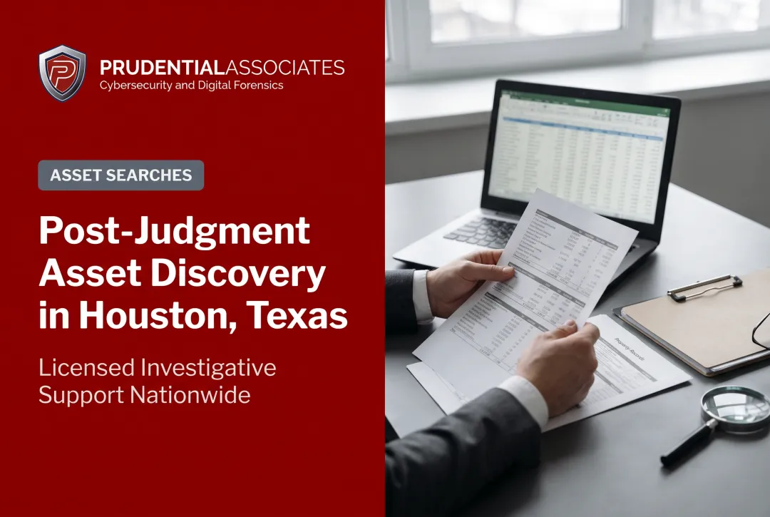 Post-Judgment Asset Discovery in Houston, Texas