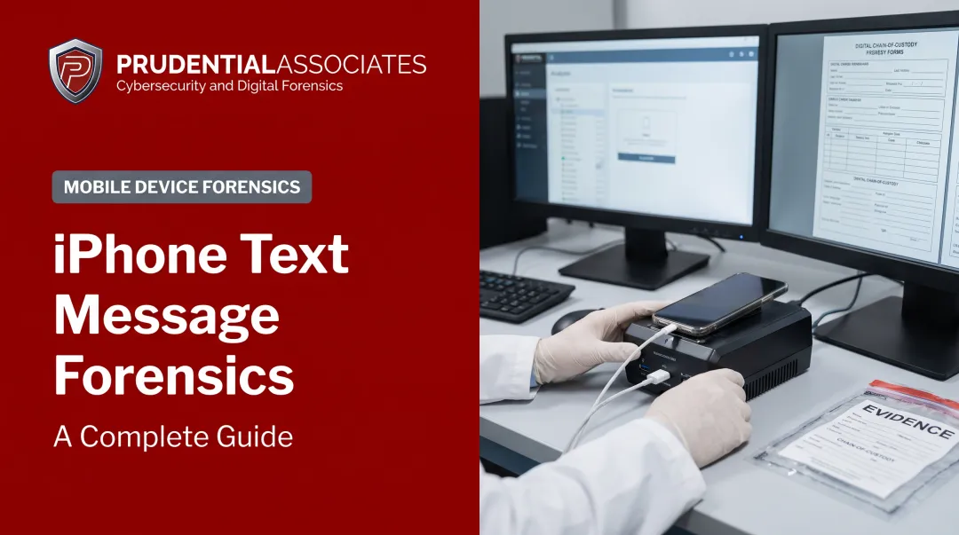 iPhone Text Message Forensics: A Complete Guide