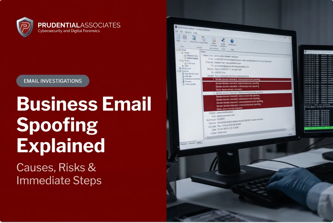 Business Email Spoofing Explained: Causes, Risks & Immediate Steps