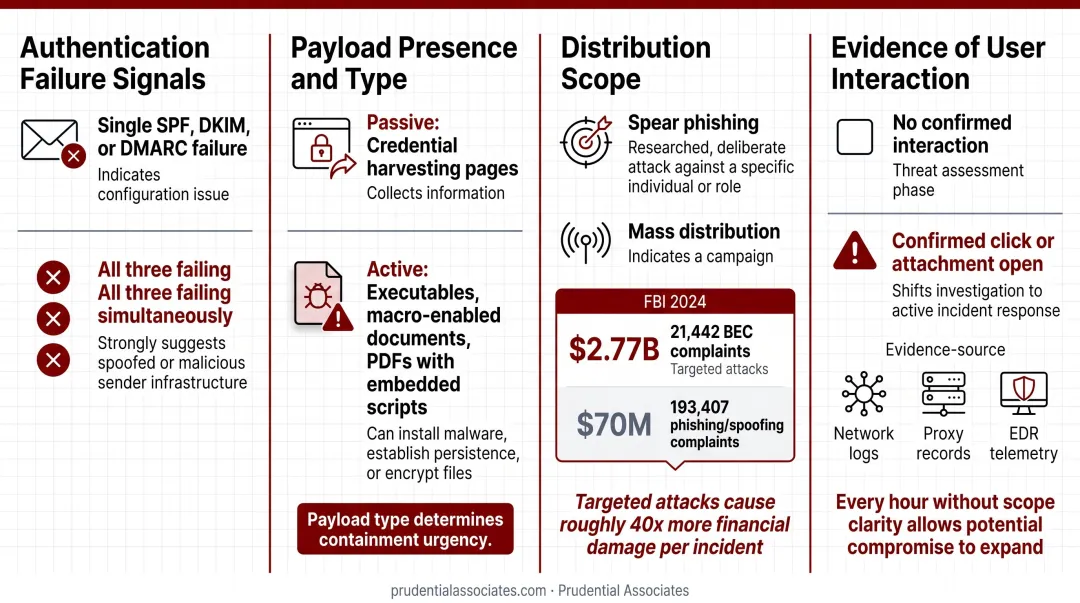 BEC versus generic phishing FBI 2024 financial loss per complaint comparison infographic