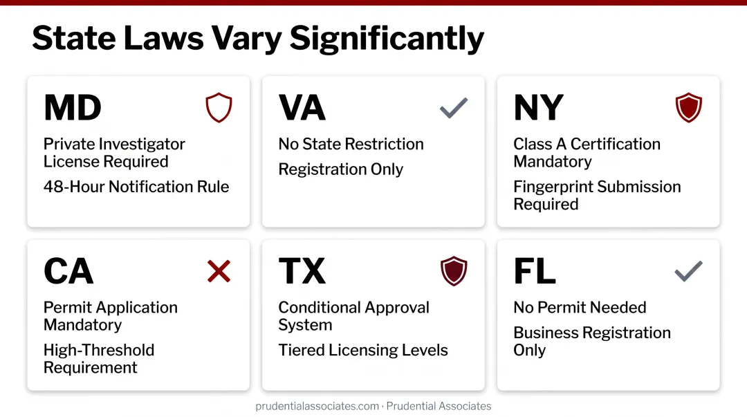 State doxxing law comparison chart covering Texas California Ohio and Virginia statutes