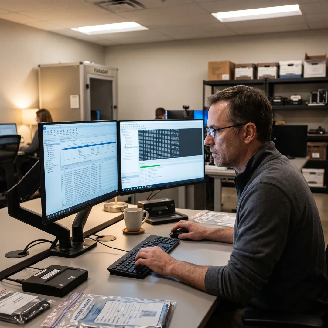 Incident response team reviewing cyberattack timeline