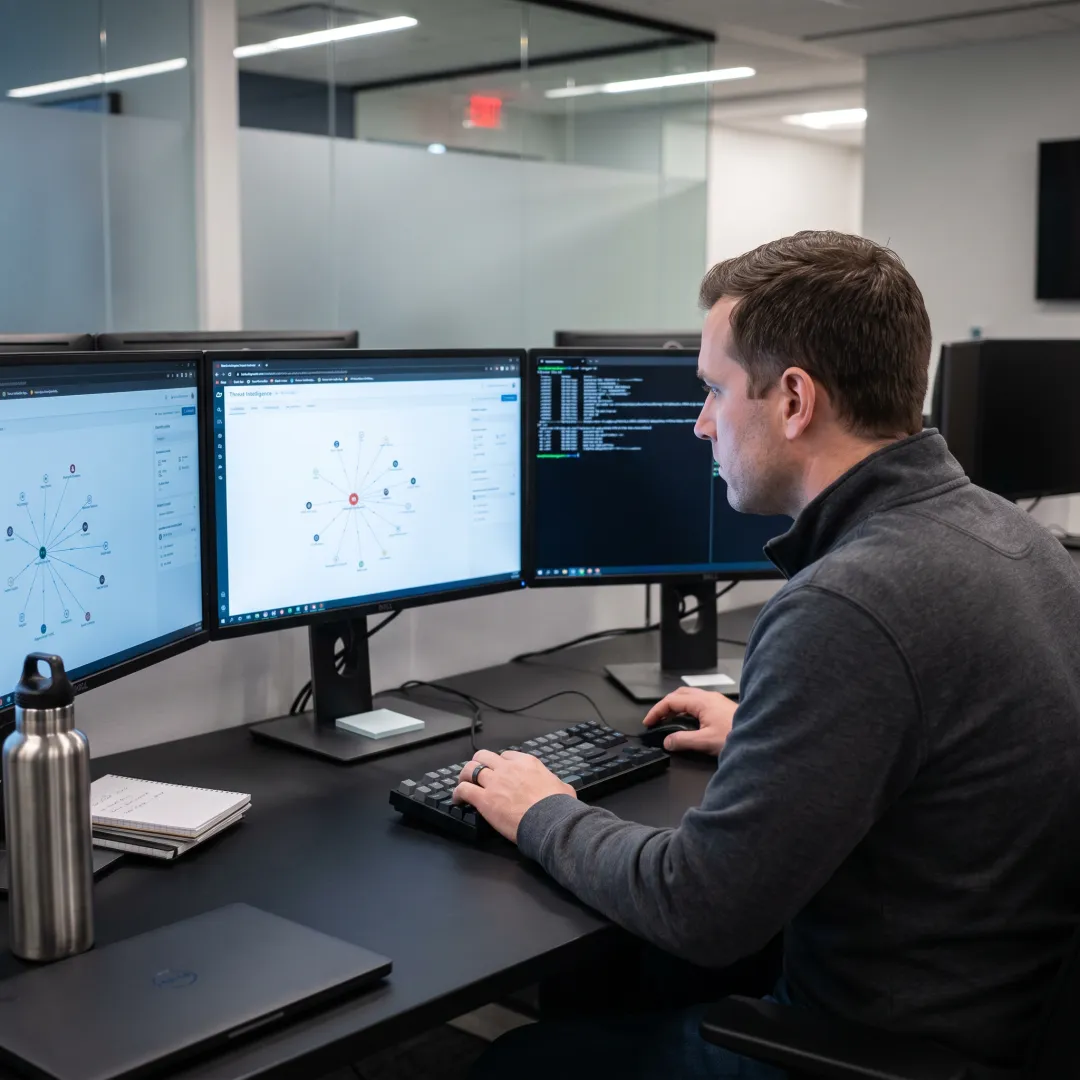 Threat intelligence workflow and analyst review
