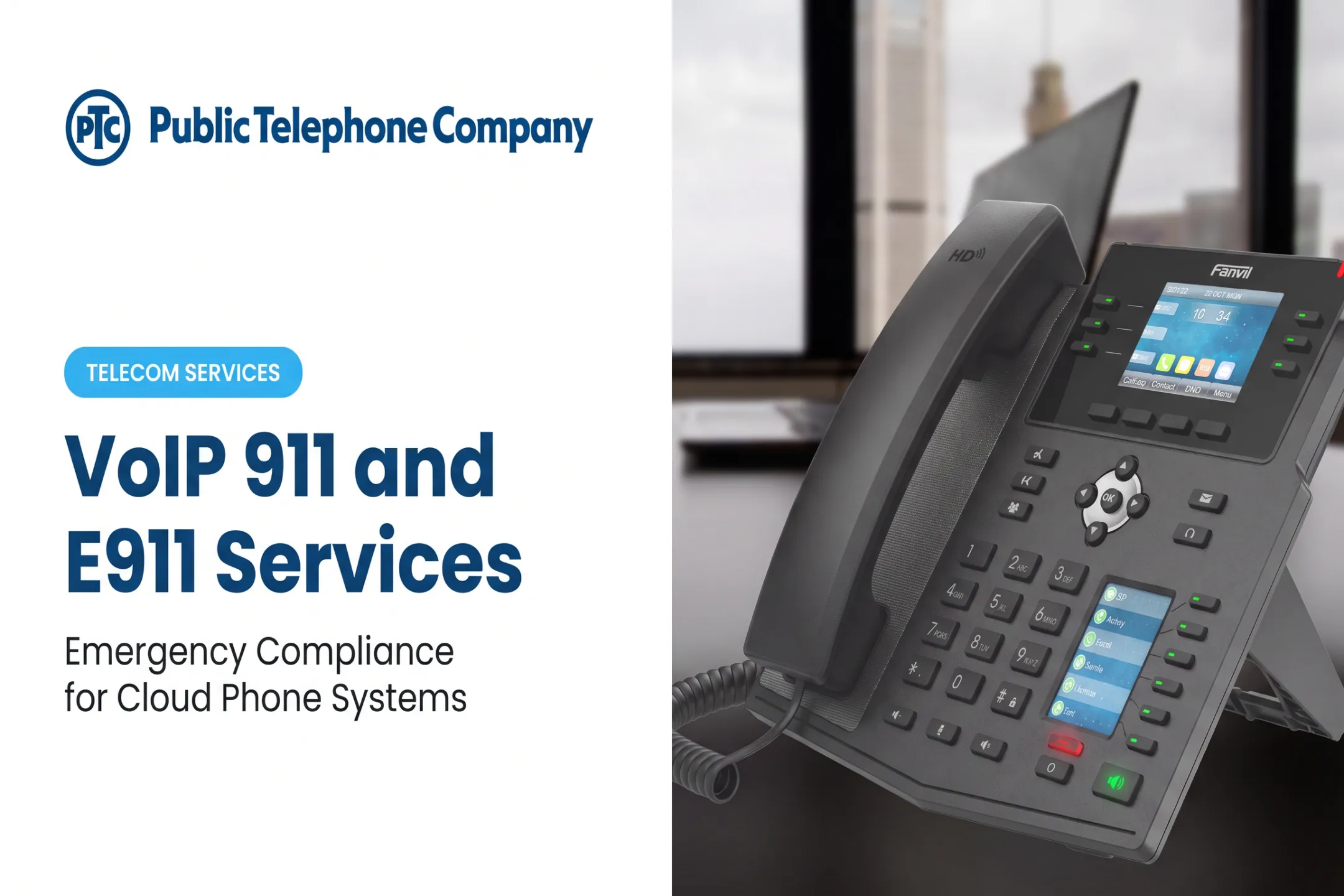 VoIP 911 and E911 Services