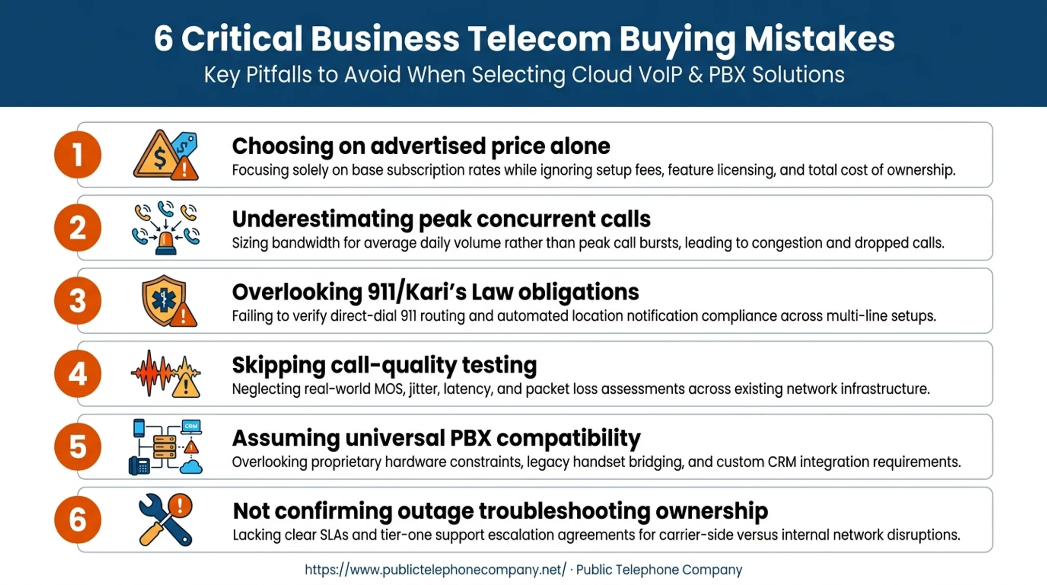 Six common buying mistakes when choosing a SIP trunking provider