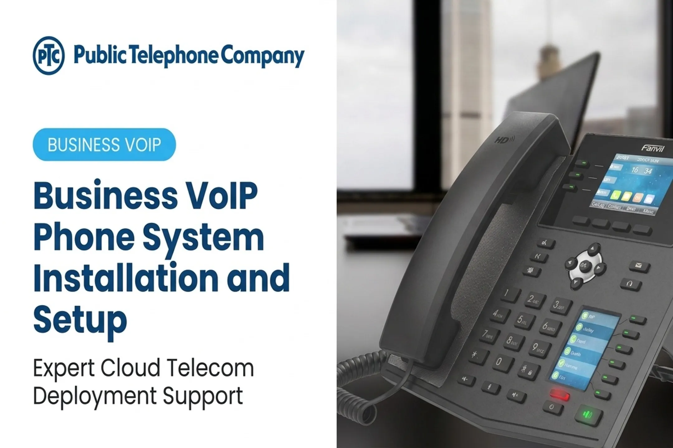 Business VoIP Phone System Installation and Setup