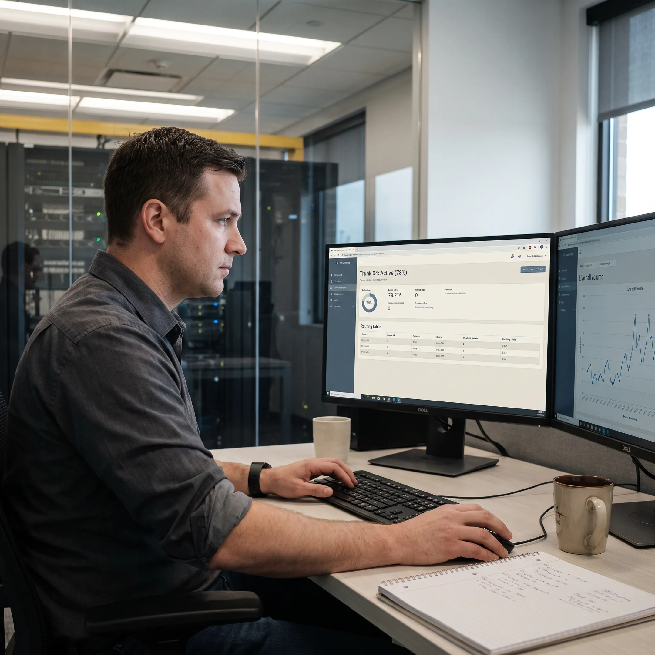 SIP Trunk Call Manager Services