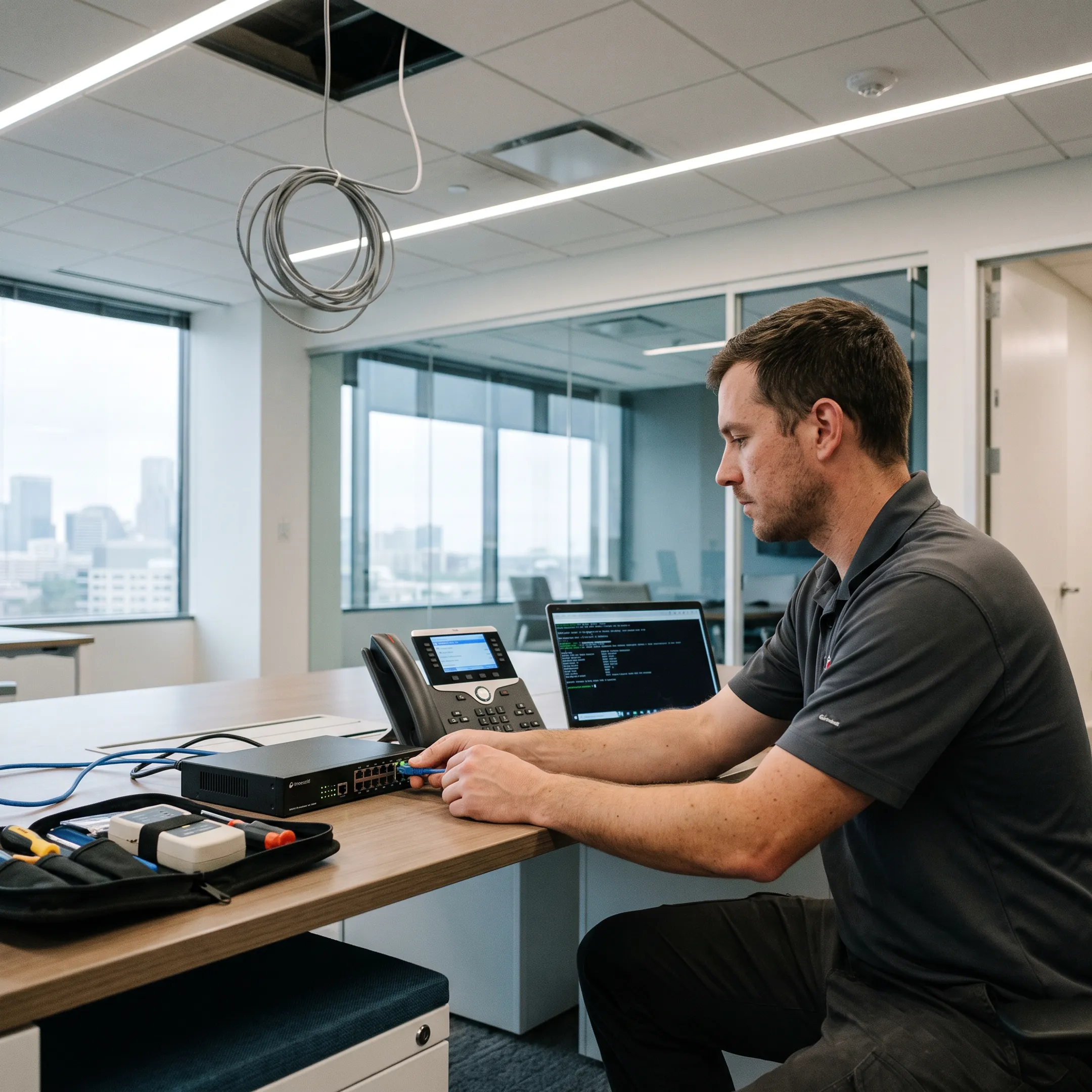 Phone Installation Services in Houston