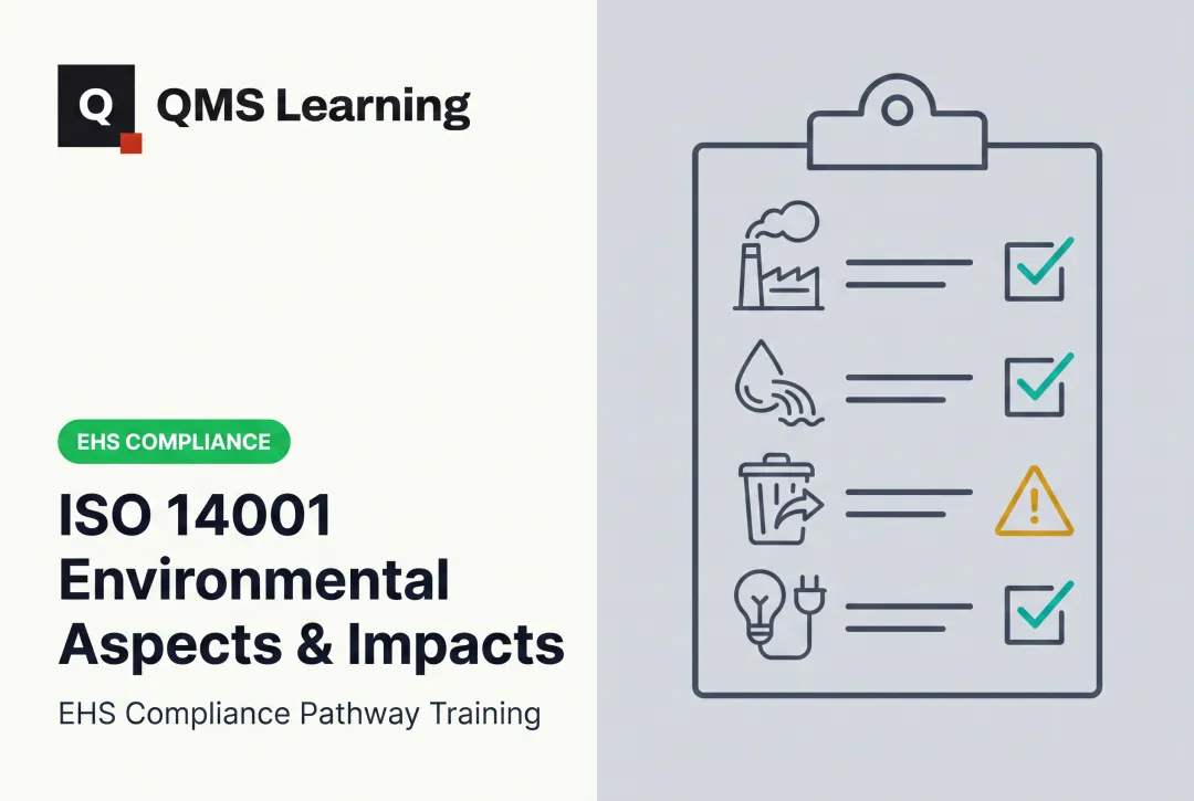 ISO 14001 Environmental Aspects & Impacts