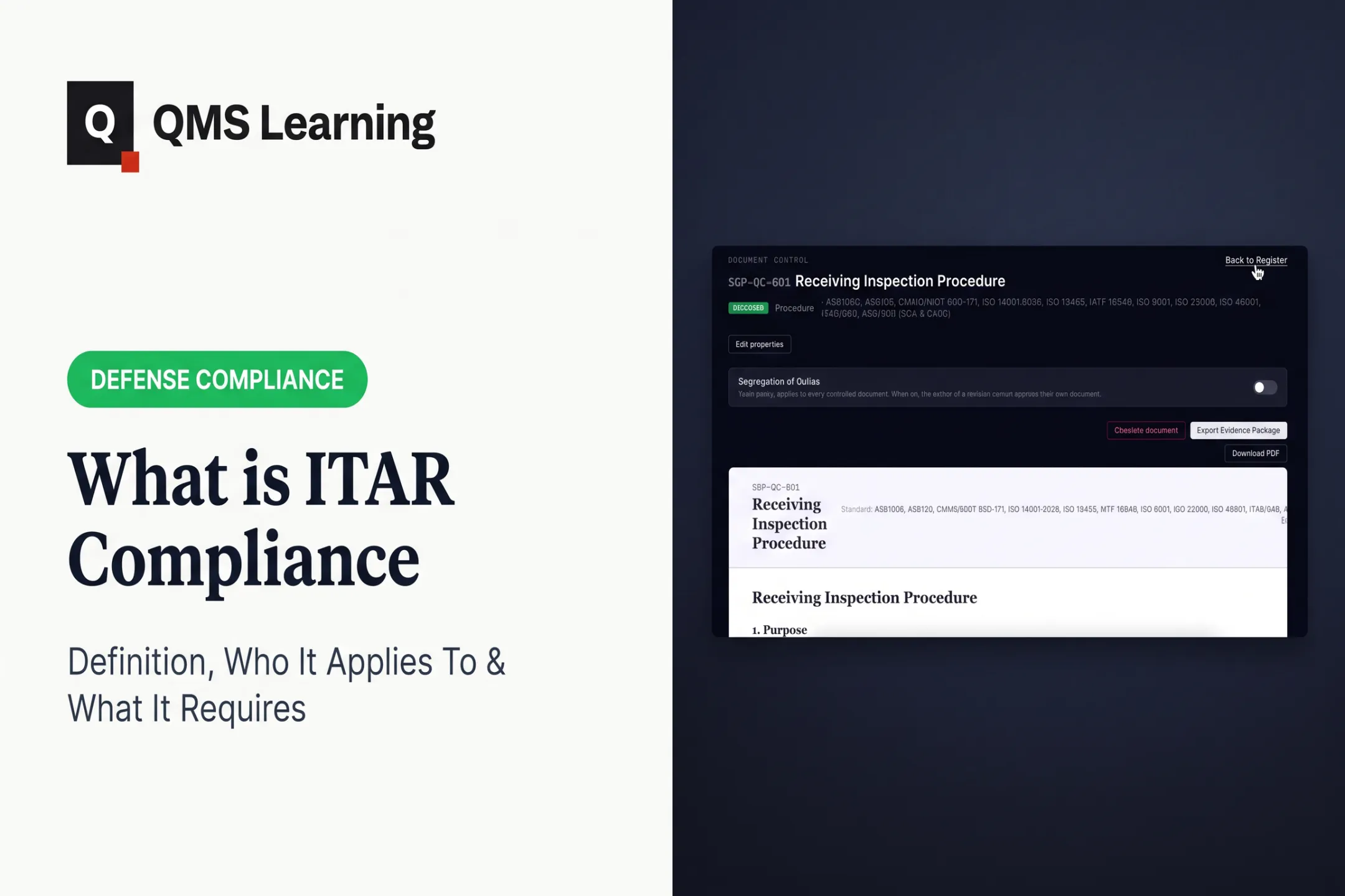 What is ITAR Compliance: Definition, Who It Applies To & What It Requires