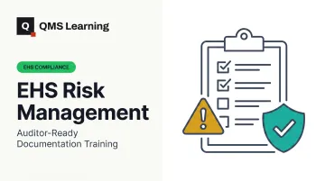 EHS Risk Management
