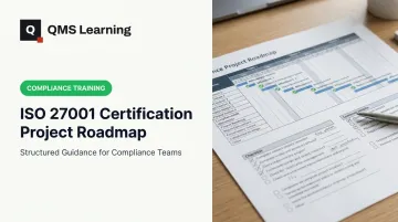 ISO 27001 Certification Project Roadmap