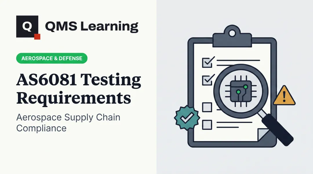 AS6081 Testing Requirements