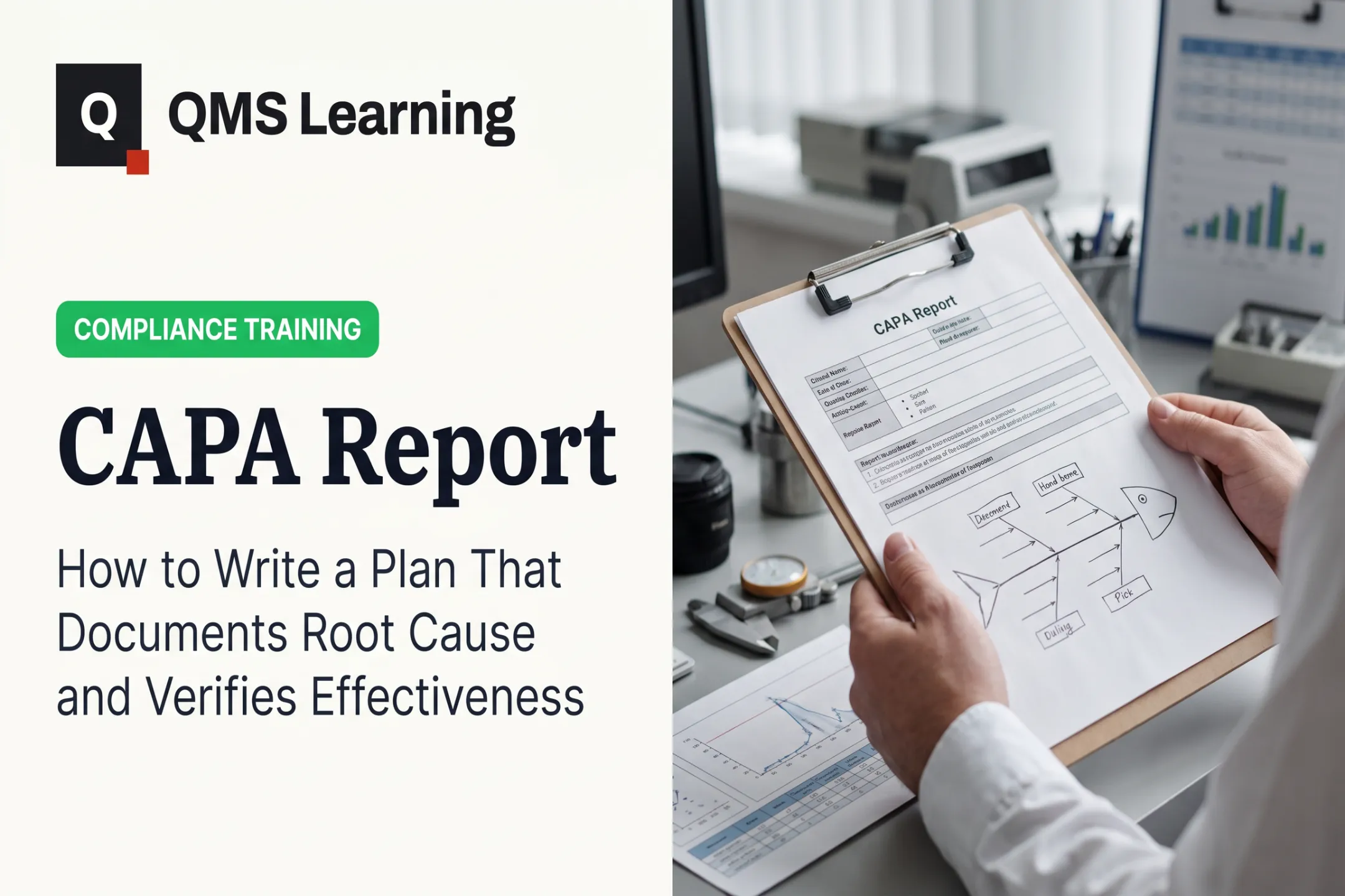 CAPA Report: How to Write a Plan That Documents Root Cause and Verifies Effectiveness