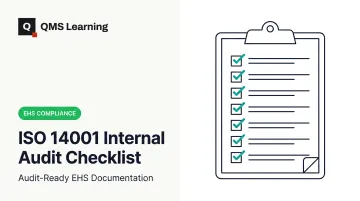 ISO 14001 Internal Audit Checklist