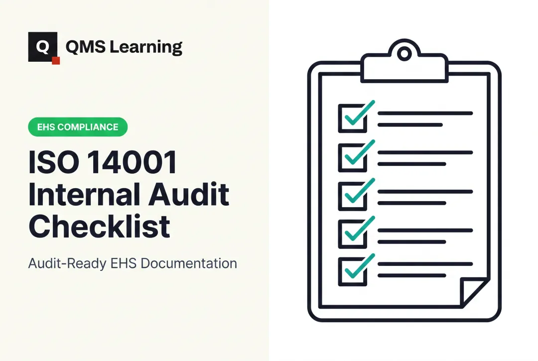 ISO 14001 Internal Audit Checklist