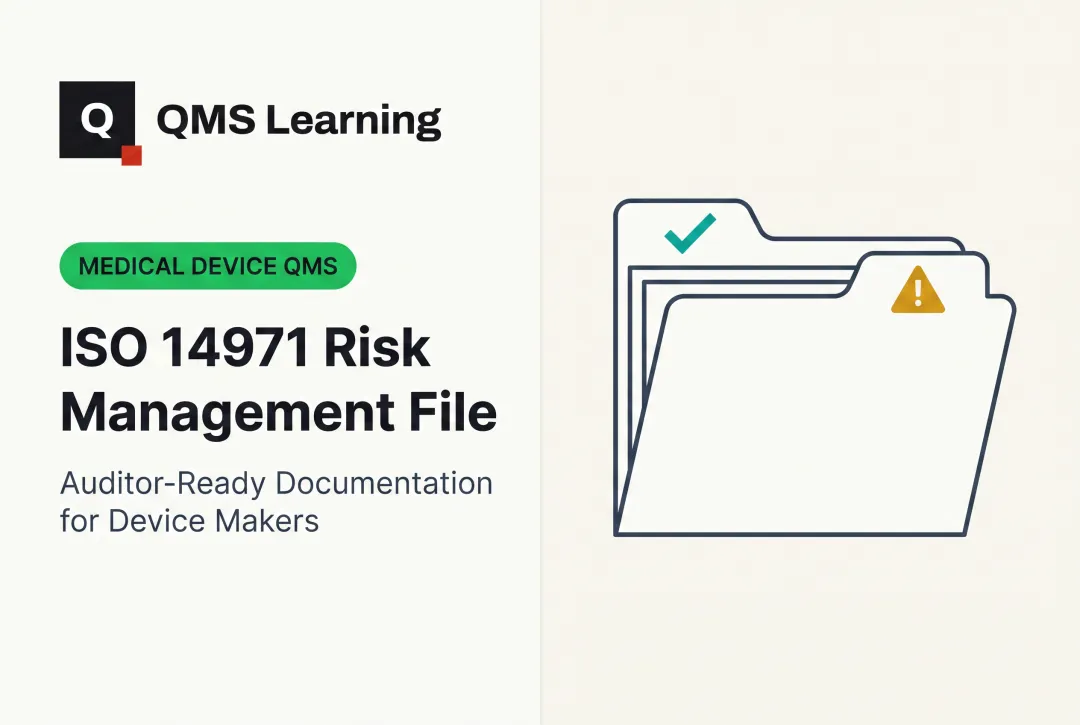 ISO 14971 Risk Management File