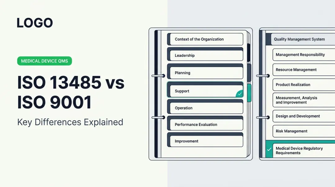 ISO 13485 vs ISO 9001: Key Differences Explained