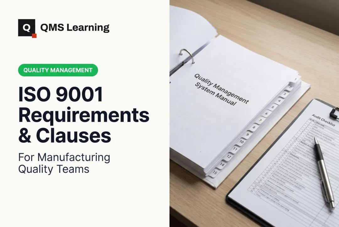 ISO 9001 Requirements & Clauses