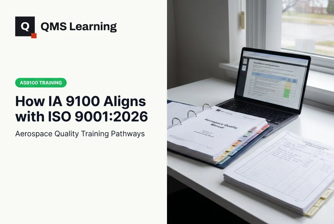 How IA 9100 Aligns with ISO 9001:2026