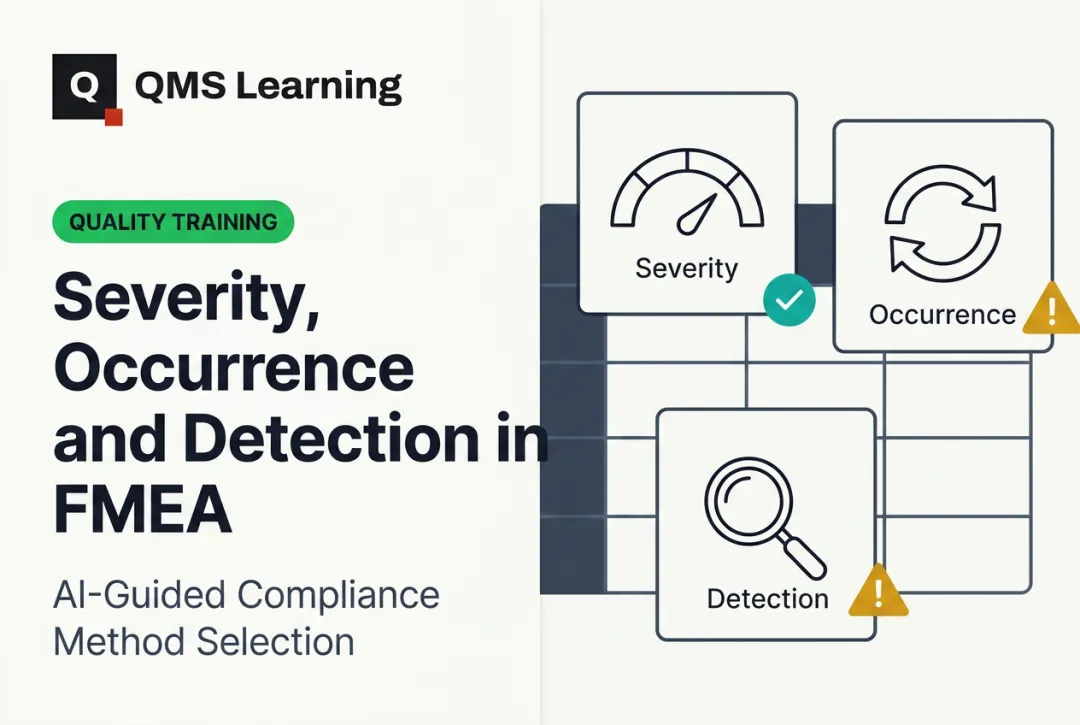 Severity, Occurrence and Detection in FMEA