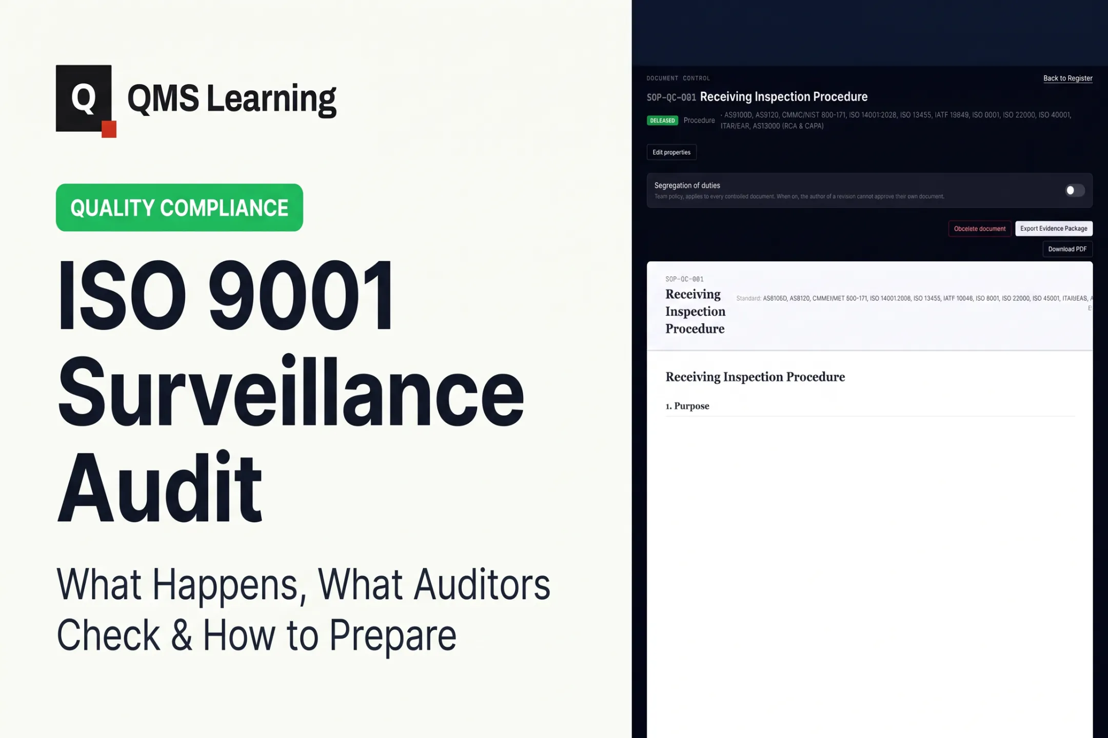 ISO 9001 Surveillance Audit: What Happens, What Auditors Check & How to Prepare
