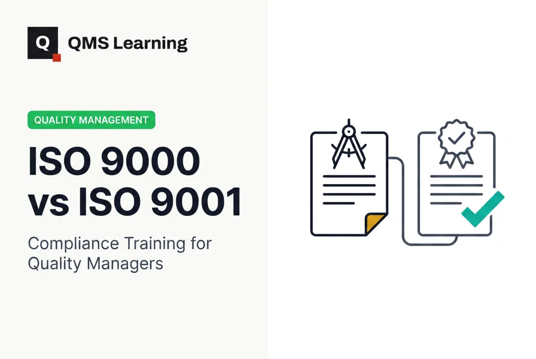 ISO 9000 vs ISO 9001