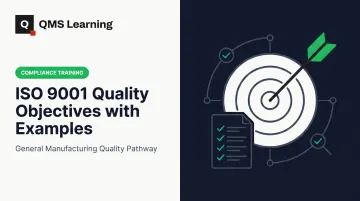 ISO 9001 Quality Objectives with Examples