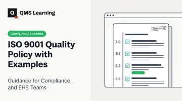 ISO 9001 Quality Policy with Examples