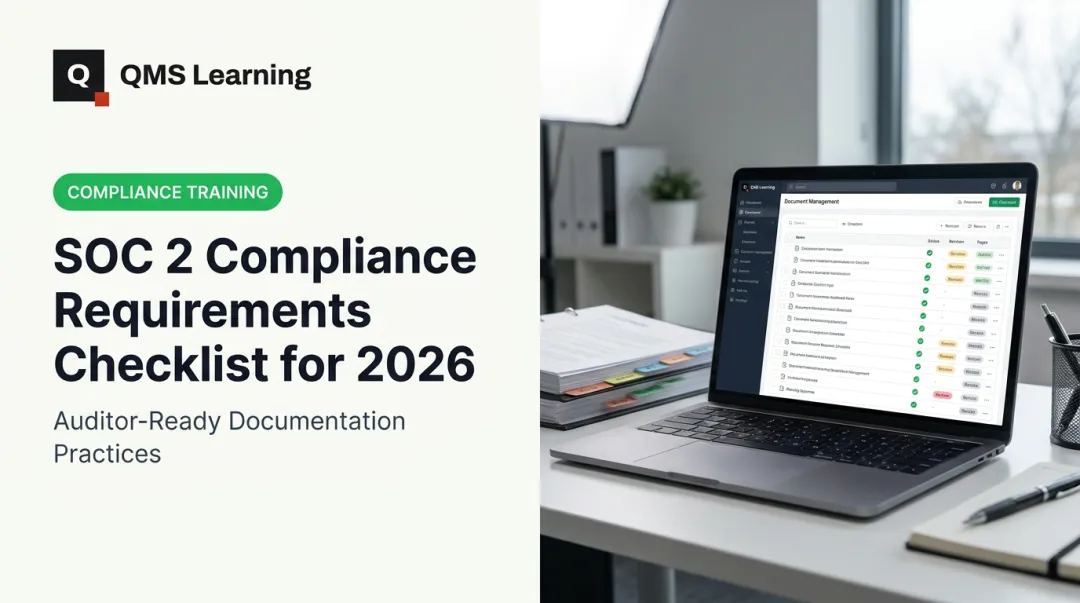 SOC 2 Compliance Requirements Checklist for 2026