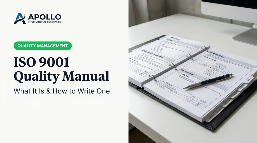 ISO 9001 Quality Manual — What It Is & How to Write One
