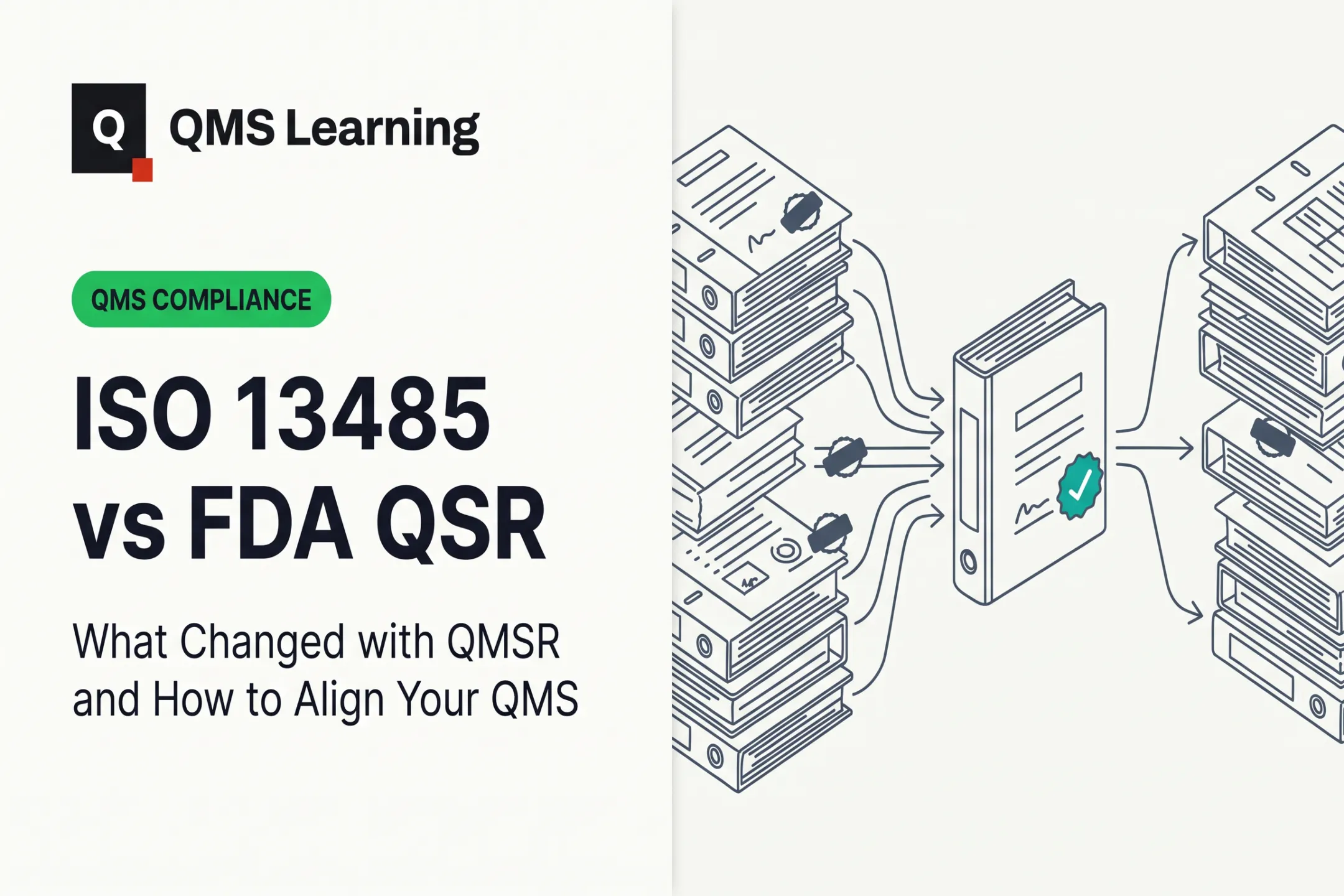 ISO 13485 vs FDA QSR: What Changed with QMSR and How to Align Your QMS