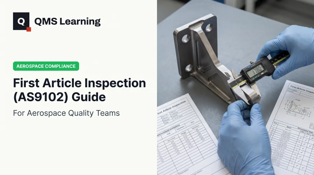 First Article Inspection (AS9102) Guide