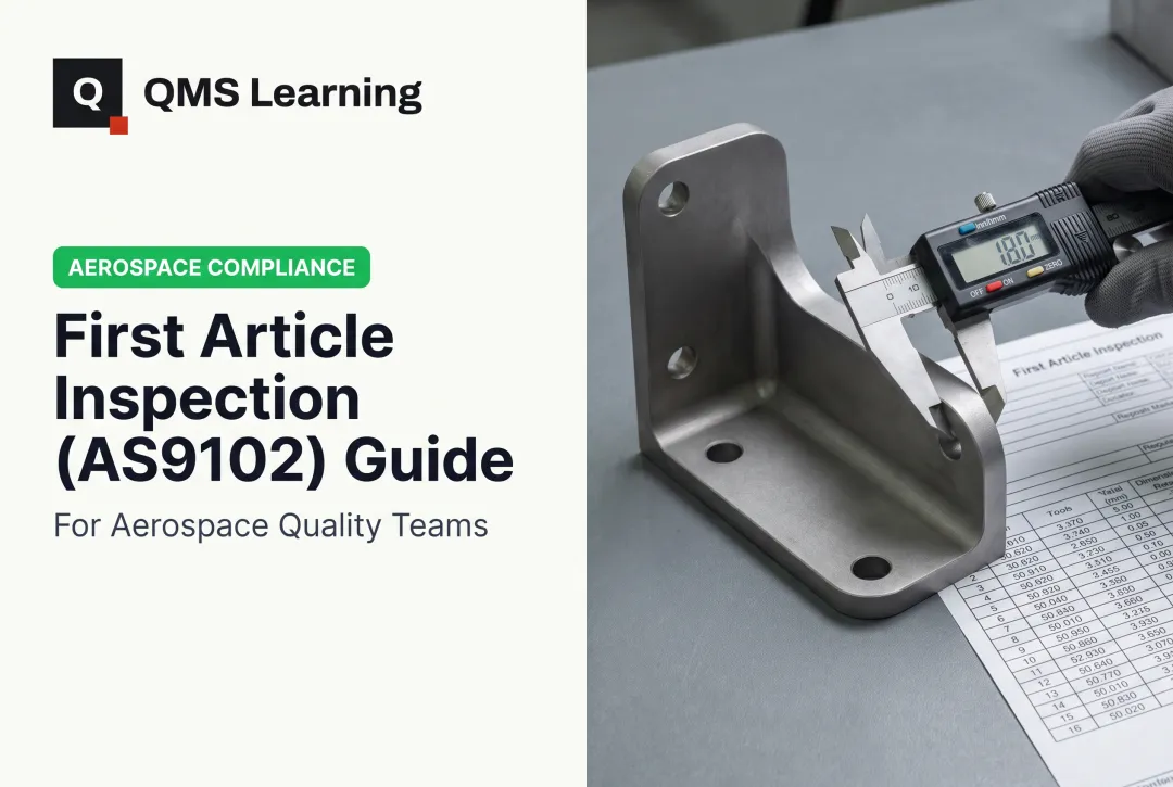 First Article Inspection (AS9102) Guide