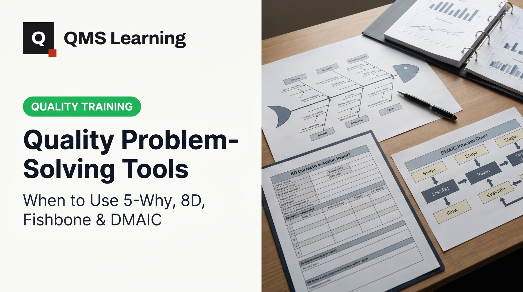 Quality Problem-Solving Tools: When to Use 5-Why, 8D, Fishbone &amp; DMAIC