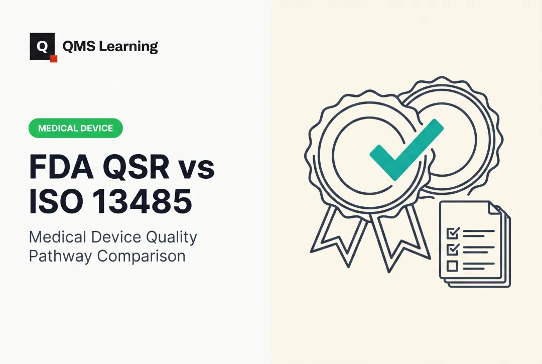 FDA QSR vs ISO 13485