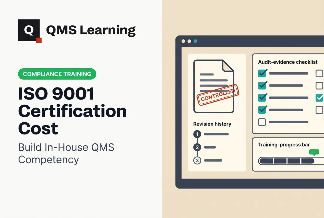 ISO 9001 Certification Cost
