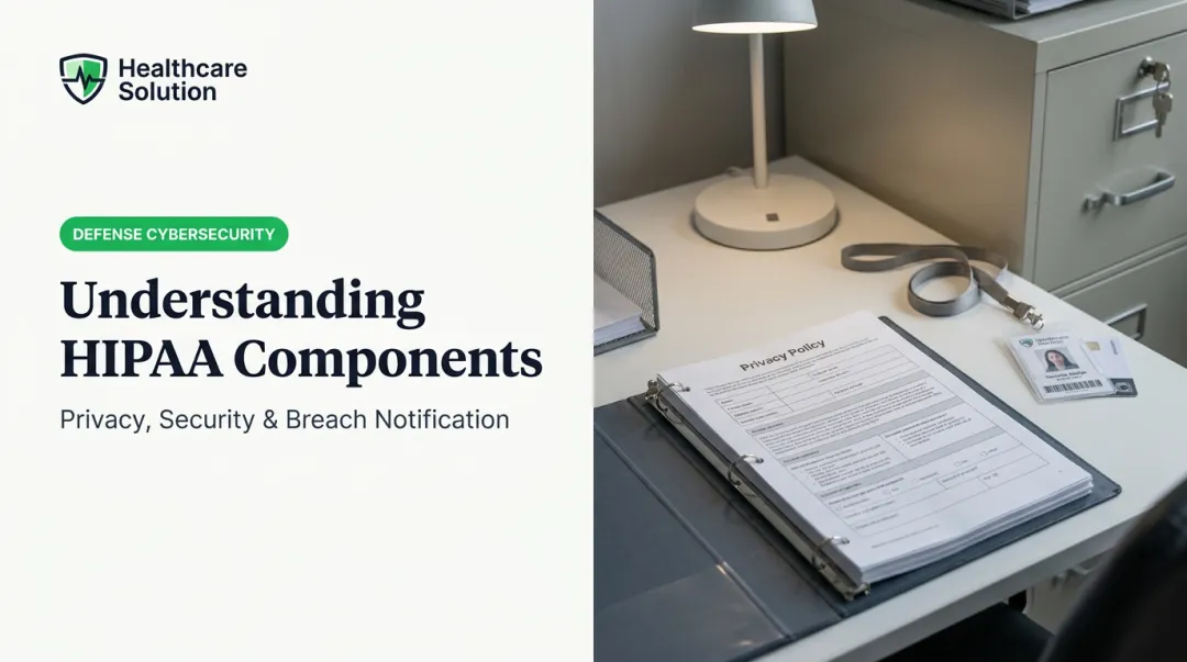 Understanding HIPAA Components: Privacy, Security & Breach Notification