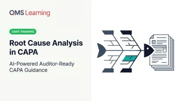 Root Cause Analysis in CAPA