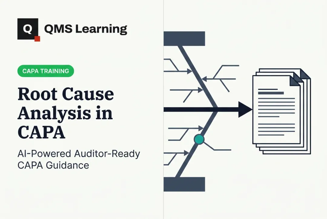 Root Cause Analysis in CAPA
