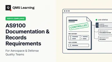 AS9100 Documentation & Records Requirements