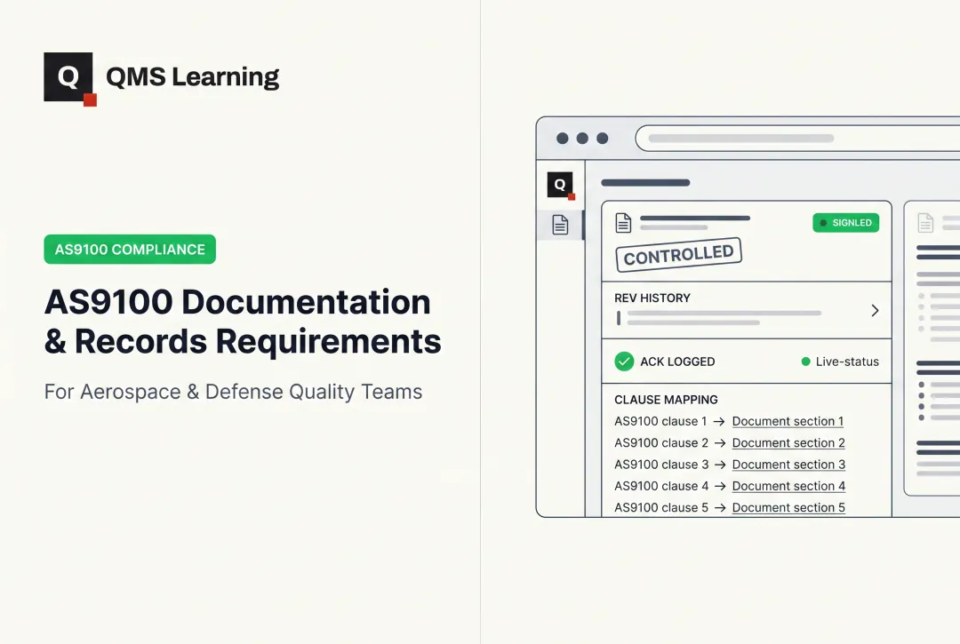 AS9100 Documentation & Records Requirements